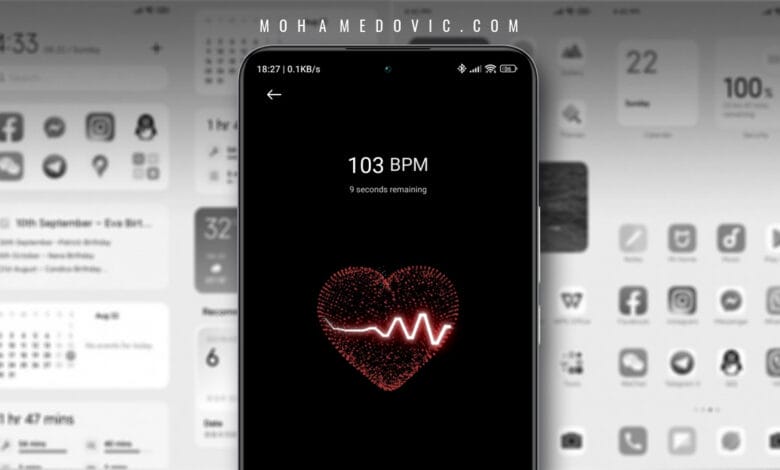 Heart Rate Measurement on Xiaomi devices