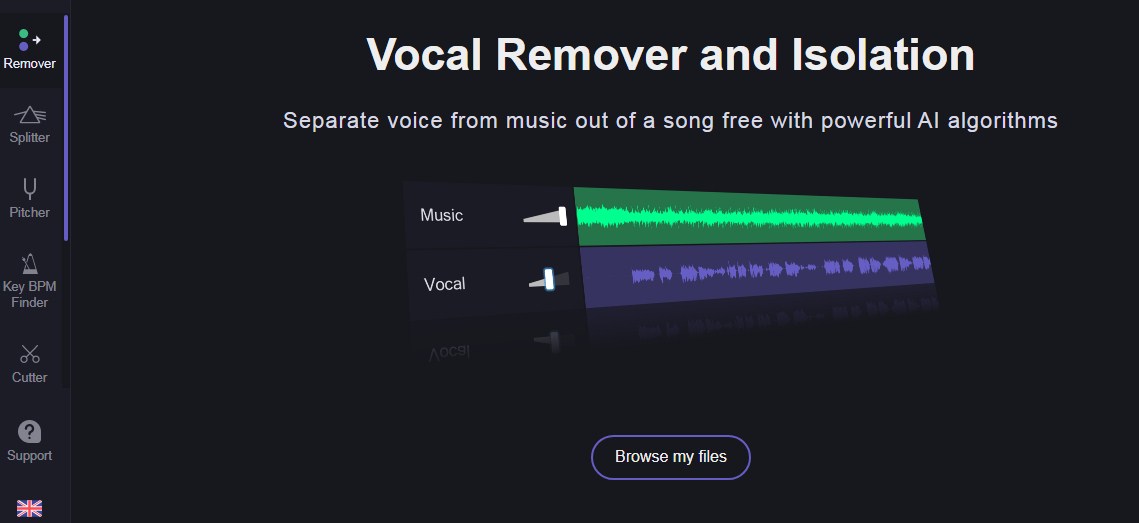 فصل الصوت عن الموسيقى باستخدام الذكاء الاصطناعي
