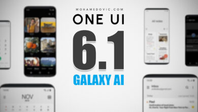 هواتف سامسونج التي حصلت على تحديث One UI 6.1 مع خصائص Galaxy AI للذكاء الاصطناعي