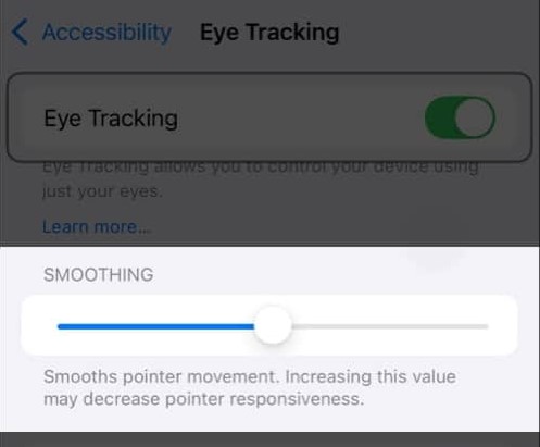 Enable Eye Tracking on iOS 18 iPhone 04