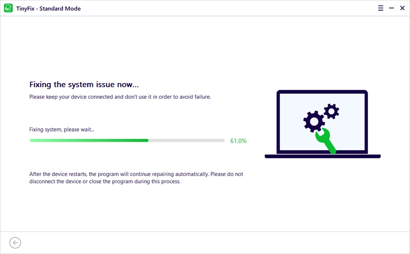 هل تواجه رسالة iPhone is Disabled ولا تستطيع توصيله بالآيتونز؟ هناك حلول! 13 Fix iPhone wont connect to iTunes via TinyFix 06