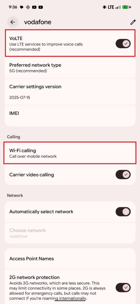 هل توقّف لديك تطبيق Pixel IMS على أجهزة Pixel؟ طريقة جديدة لتفعيل VoLTE هنا! 7 تفعيل إعدادات VoWi-Fi & VoLTE على هواتف بكسل