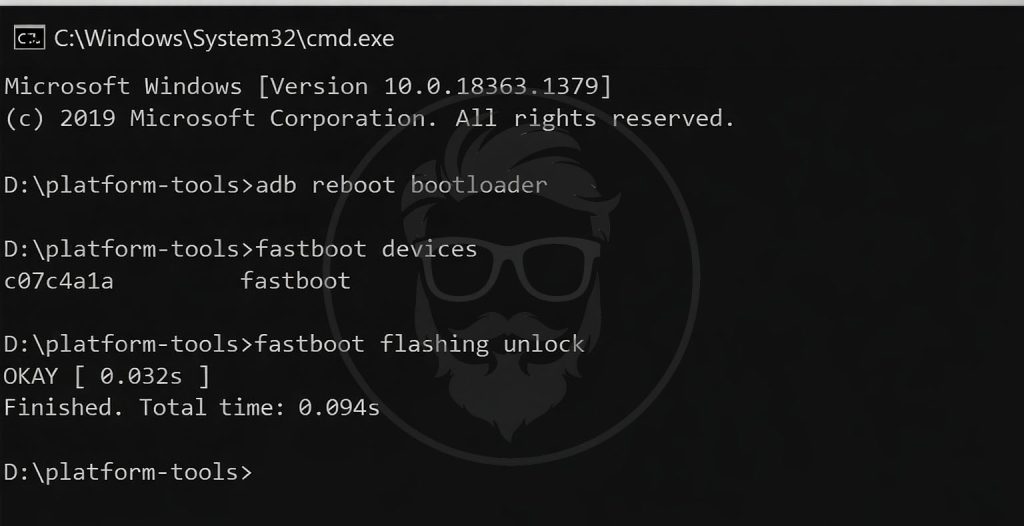 كيفية فتح البوت-لودر على هاتف صيني من OPPO أو OnePlus؟ دليل كامل 8 Unlocking OnePlus bootloader through cmd