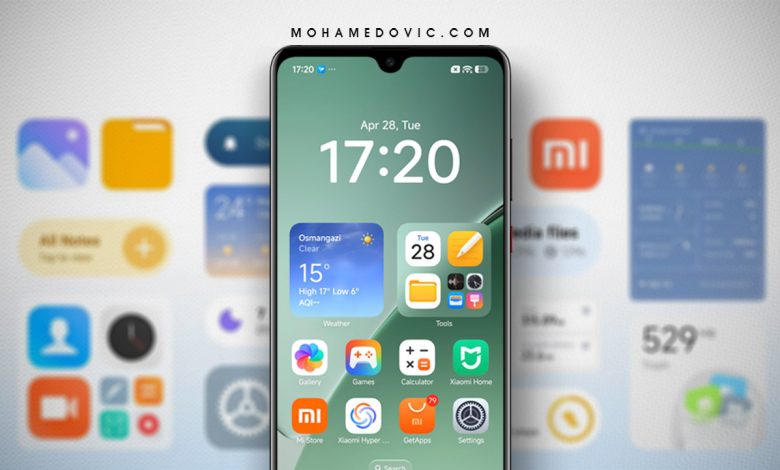 تحميل ثيم لانشر HyperOS 3.3 (من أندرويد 17) لجميع هواتف شاومي 1 Download Xiaomi HyperOS 3.3 Launcher