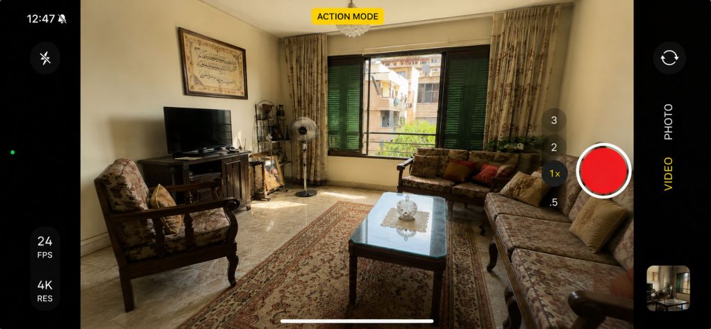 ما طريقة الحصول على ميزة تصوير Steady Horizon من S26 Ultra على الآيفون؟ 7 Steady Horizon in iPhone